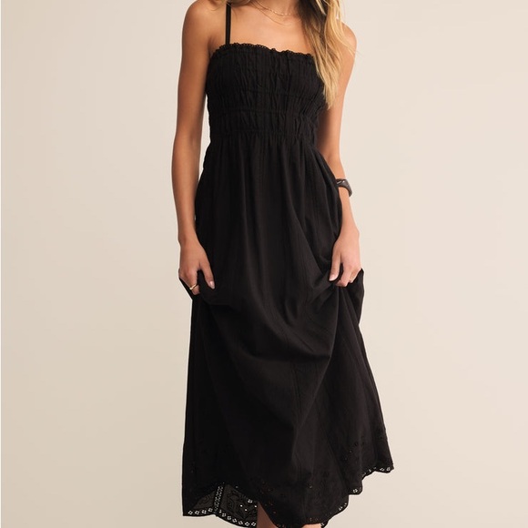 Z Supply - DANI EMBROIDERED MAXI DRESS - Picture 1 of 4